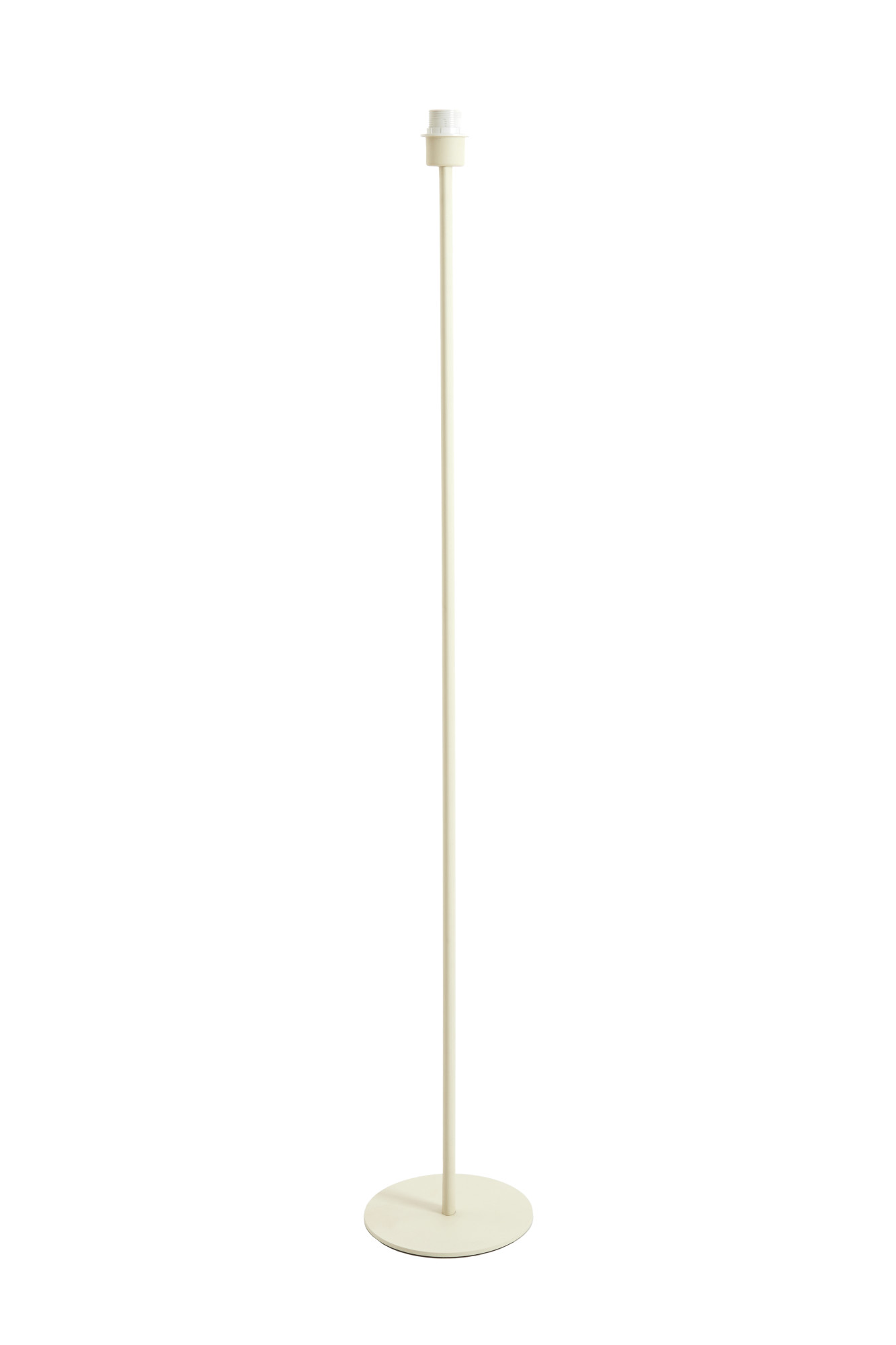 Elegante Stehlampe creme Metall modern Light & Living Cerini