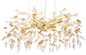 luxuriöserkronleuchtermitgoldenemrahmenundkristallendanna-1