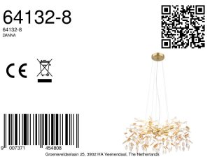 luxuriöserkronleuchtermitgoldenemrahmenundkristallendanna-8a