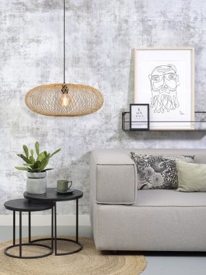 good&mojo-hängeleuchte-cango-natürlich/schwarz-bambus-ø60cm-e27-cango/h/6025/n-04