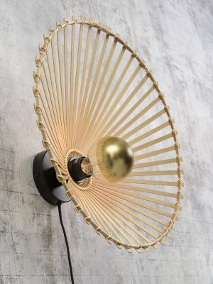 good&mojo-wandleuchte-bromo-natürlich/schwarz-bambus-ø40cm-e27-bromo/w40/n-09