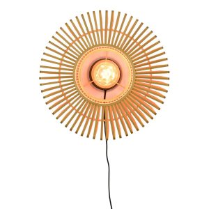 good&mojo-wandleuchte-bromo-natürlich/schwarz-bambus-ø40cm-e27-bromo/w/4018/n-1