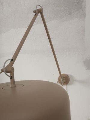 it'saboutromi-wandleuchte-marseille-grau-metall-ø48cm-e27-marseille/wa/s-06