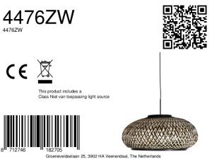 steinhauer-hängeleuchte-sparkledlight-natürlich-bambusmetall-e27-4476zw-8a