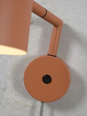 it'saboutromi-wandleuchte-marseille-oranje-metall-ø12cm-e27-marseille/w/te-06
