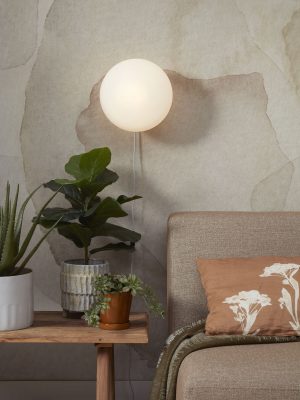 it'saboutromi-wandleuchte-sapporo-weiß-glasmetall-ø28cm-e14-sapporo/w28/w-02