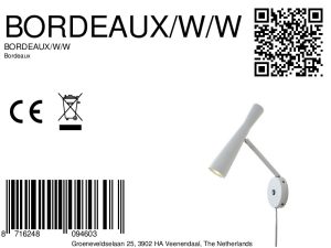 it'saboutromi-wandleuchte-bordeaux-weiß-metall-ø6cm-gu10-bordeaux/w/w-8a