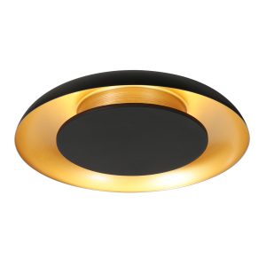 deckenlampemitschwarzemgehäuseundgoldfarbenerinnenseitesteinhauergoldenveil-1