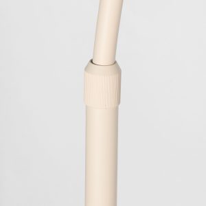 elegantecremefarbenebogenlampemitpassendemschirmsteinhauersparkledlight-12