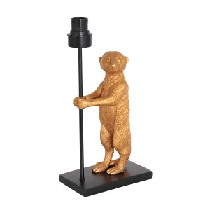 goldschwarzetischlampemitdekorativerfigurundkorkschirmannelightanimaux-4