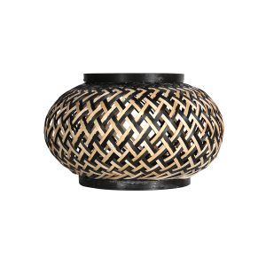 handgeflochtenerbambuslampenschirmannelight-4