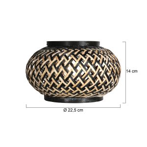 handgeflochtenerbambuslampenschirmannelight-7