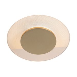 kompaktedeckenlampemitgoldfarbenermitteundtransparentemrandsteinhauerlido-10