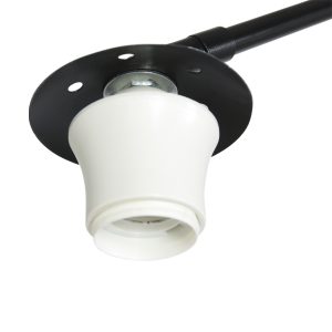 moderneschwarzebogenlampemitschwarzemleinenschirmsteinhauersparkledlight-4