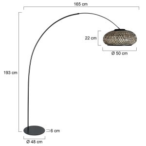 schwarzebogenlampemitbambusschirmundrundemfußannelightcurve-7