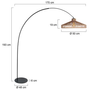 schwarzebogenlampemitgroßemseilschirmannelightcurve-7