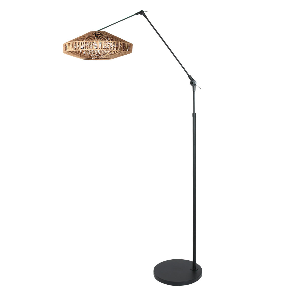 schwarzebogenlampemitkompaktemseilschirmsteinhauerprestigechic-1
