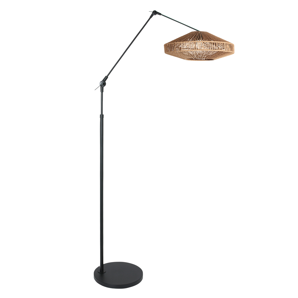 schwarzebogenlampemitkompaktemseilschirmsteinhauerprestigechic-1