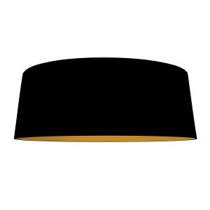 schwarzebogenlampemitleinenschirmundgoldfarbenerinnenseiteannelightcurve-6