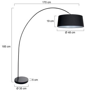 schwarzebogenlampemitmodernemschwarzemschirmmexlitesolva-7