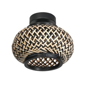 schwarzedeckenleuchtemitkleinembambusschirmsteinhauerbloeba-1