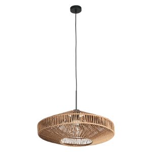 schwarzependelleuchtemitdekorativemseilschirmsteinhauersparkledlight-1
