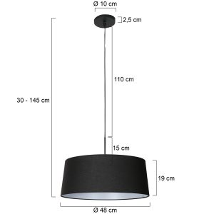schwarzependelleuchtemitluxuriösemleinenschirmsteinhauersparkledlight-7