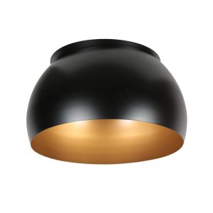 schwarzerlampenschirmmitgoldfarbenerinnenseitesteinhauer-1