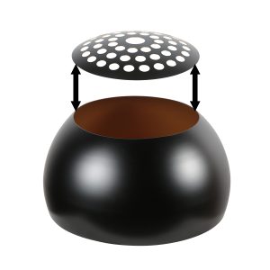 schwarzerlampenschirmmitgoldfarbenerinnenseitesteinhauer-5