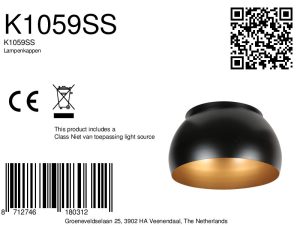 schwarzerlampenschirmmitgoldfarbenerinnenseitesteinhauer-8a