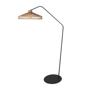 schwarzestehlampemitgroßemseilschirmannelightannezigzag-1