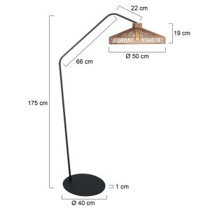 schwarzestehlampemitgroßemseilschirmannelightannezigzag-7