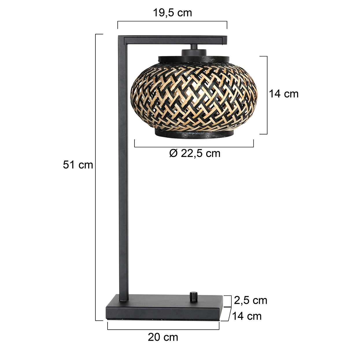 schwarzetischlampemitnatürlichembambusschirmsteinhauerstang-7