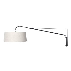 schwarzewandleuchtemitausziehbaremarmundcremefarbenemschirmsteinhauerelegantclassy-1