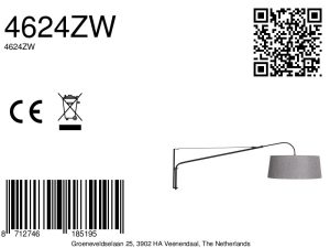 schwarzewandleuchtemitgrauemleinenschirmsteinhauerelegantclassy-8a
