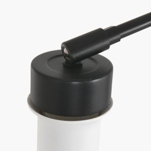 schwarzewandleuchtemitschwarzemleinenschirmsteinhauerprestigechic-5