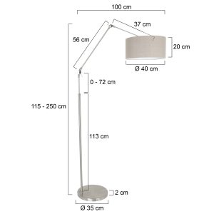 stahlfarbenebogenlampemitcremefarbenemschirmsteinhauerprestigechic-7