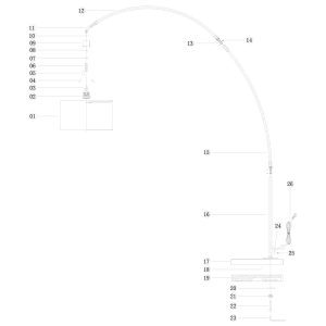 stahlfarbenebogenlampemitgrauemleinenschirmmexlitesolva-9
