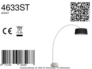 stahlfarbenebogenlampemitkräftigemschwarzemschirmmexlitesolva-8a