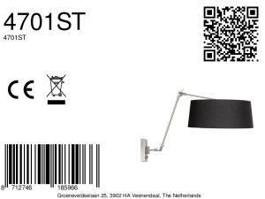 stahlfarbenewandleuchtemitschwarzemleinenschirmsteinhauerprestigechic-8a
