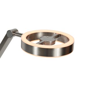 stahltischlampemitintegrierterdoppel-ledsteinhauerringlux-4