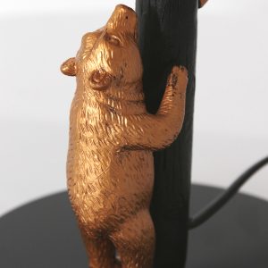 verspieltegoldschwarzetischlampemitbärchenundkorkschirmannelightanimaux-5