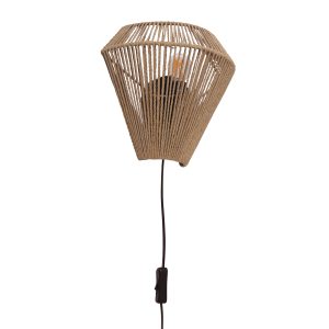 wandleuchtemitcremefarbenemtauundmetallplatteannelightmaze-10