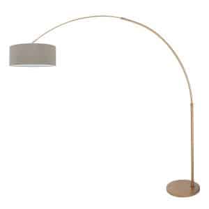 steinhauer-stehlampe-sparkledlight-bronze-metalltextil-bogenlampe-e27-4904br-1