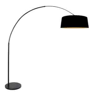 annelighting-stehlampe-curve-schwarz-metalltextil-bogenlampe-e27-4771zw-1