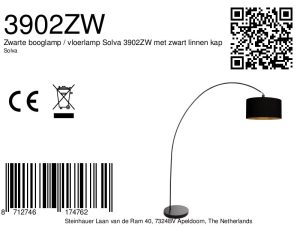 schwarzebogen-stehlampemitleinen-schirmundgoldfarbenerinnenseitemexlitesolva-8a