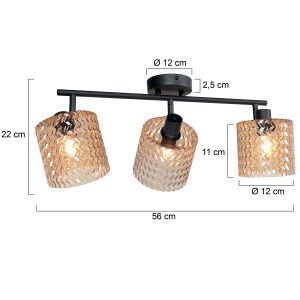 schwarzedeckenlampemitdreibernsteinfarbenenglaskappenmexliteocre-7