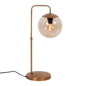 steinhauer-tischlampe-bollique-bronze-glasmetall-schreibtischlampe-e14-4610br-1