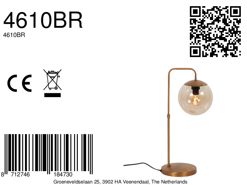 steinhauer-tischlampe-bollique-bronze-glasmetall-schreibtischlampe-e14-4610br-8a