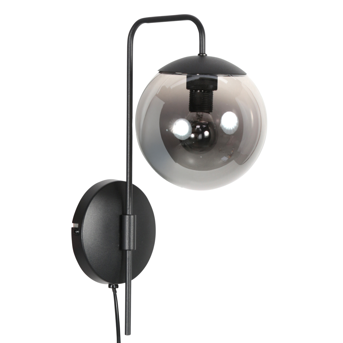 steinhauer-wandleuchte-bollique-schwarz-glasmetall-bettlampe-e14-4609zw-1